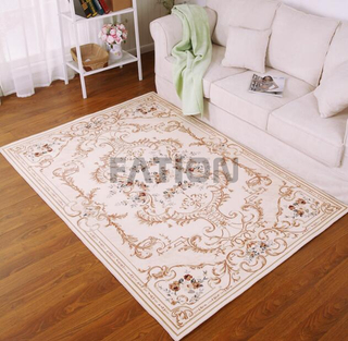 Machine Print Traditional Style Rug Floor Carpet